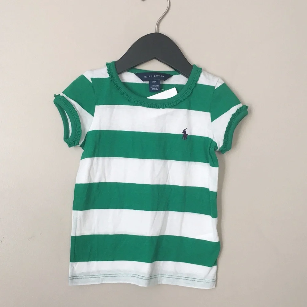 NWT Ralph Lauren Ruffled Shirt